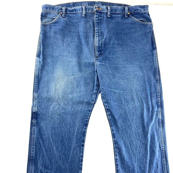 Wrangler 13MWZ Cowboy Cut Jeans - Blue Size 50x32 - Picture 2 of 10